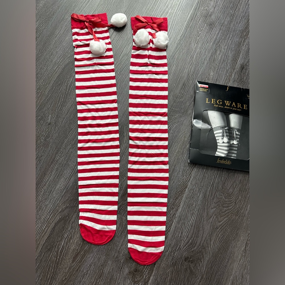Frederick's of Hollywood
Christmas Thigh High Stockings bundle os